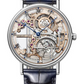 Breguet Classique Grande Complication Platinum 41 MM - Blue Leather Strap - Skeleton Dial -  5395PT/RS/9WU