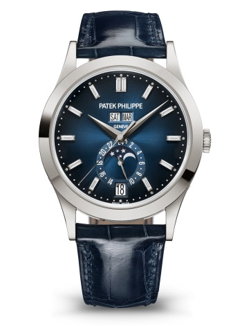 Patek Philippe Grand Complications - Moonphase and Annual Calendar - 38.5 MM - White Gold - 5396G  nyc watcher nyc watches