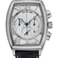 Breguet Héritage White Gold 42 x 35 MM - Black Leather Strap - Silver Gold Dial - 5400BB/12/9V6