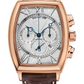 Breguet Héritage Rose Gold 42 x 35 MM - Brown Leather Strap - Silver Gold Dial -  5400BR/12/9V6