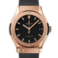 Hublot Classic Fusion King Gold 42 MM - Black Rubber Strap - Black Dial - 542.OX.1181.RX