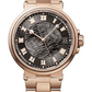 Breguet Marine Date Rose Gold 40 MM - Rose Gold Bracelet - Black Dial - 5517BR/G3/RZ0