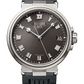 Breguet Marine Date Titanium 40 MM - Black Rubber Strap - Sunburst Slate Grey Dial - 5517TI/G2/5ZU