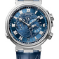 Breguet Marine White Gold 40 MM - Blue Leather Strap - Blue Dial - 5547BB/Y2/9ZU