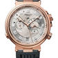 Breguet Marine Rose Gold 40 MM - Black Rubber Strap - Silver Gold Dial - 5547BR/12/5ZU