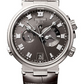 Breguet Marine Titanium 40 MM - Black Leather Strap - Sunburst Slate Grey Dial - 5547TI/G2/9ZU