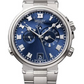 Breguet Marine Rose Titanium 40 MM - Titanium Bracelet - Blue Dial -  5547TI/Y1/TZ0