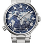 Breguet Marine Hora Mundi White Gold 43.9 MM - Titanium Bracelet - Blue Dial - 5557BB/YS/BW0