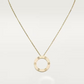 Cartier Love Necklace - Yellow Gold - Diamonds - B7014500