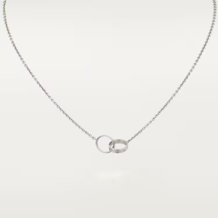 Cartier Love Necklace - White Gold - B7212500