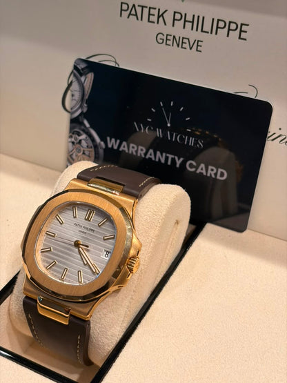 Patek Philippe Nautilus - 43 x 38 MM - Yellow Gold - 5711J