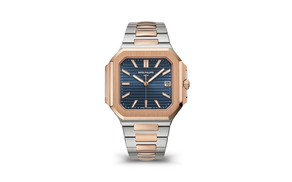 Patek Philippe Cubitus - 45 MM - Rose Gold & Steel - Blue Dial - 5821/1AR-001