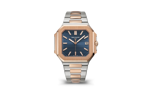 Patek Philippe Cubitus - 45 MM - Rose Gold & Steel - Blue Dial - 5821/1AR-001