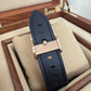 Breguet Marine Tourbillon Rose Gold 43 MM - Black Rubber Strap - Silver Dial - 5837