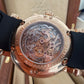 Breguet Marine Tourbillon Rose Gold 43 MM - Black Rubber Strap - Silver Dial - 5837