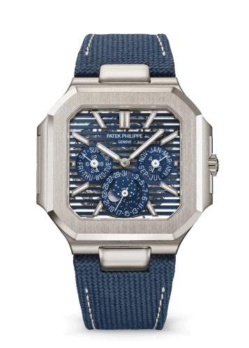 Patek Philippe Cubitus - 45 MM - Platinum - Blue Dial - 5840P-001