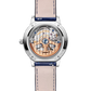 JLC - Rendez-Vous Dazzling Night & Day - 36 MM - White Gold - Mother-Of-Pearl Diamond-Set Dial - Diamond Bezel - Blue Leather Strap - Q3433570