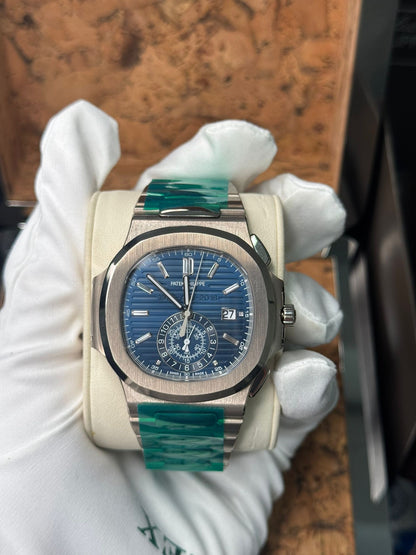 Patek Philippe Nautilus Chronograph - 40th Anniversary Limited Edition - 44 MM - White Gold - 5976/1G-001