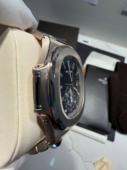 Patek Philippe Nautilus Chronograph - 40th Anniversary Limited Edition - 44 MM - White Gold - 5976/1G-001