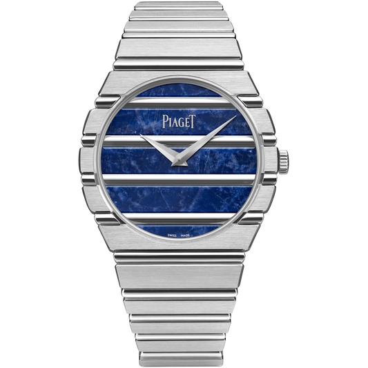 Piaget Polo 79 - White Gold - 38 MM - White Gold Bracelet - Blue Sodalite Dial - G0A51151