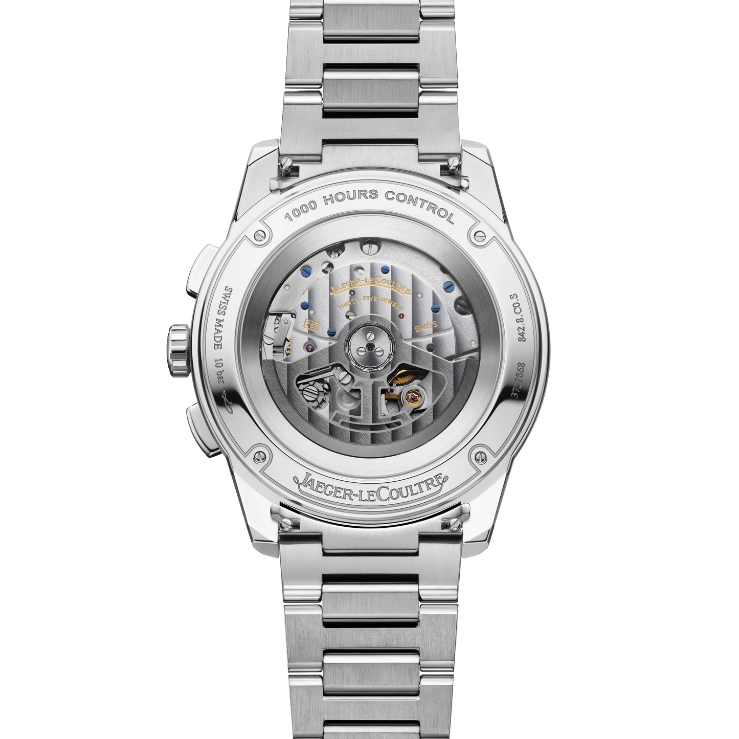 JLC - Polaris Chronograph - 42 MM - Stainless Steel - Shaded Blue Dial - Stainless Steel Bracelet - Q9028181