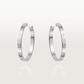 Cartier Love Earrings - White Gold - B8028300