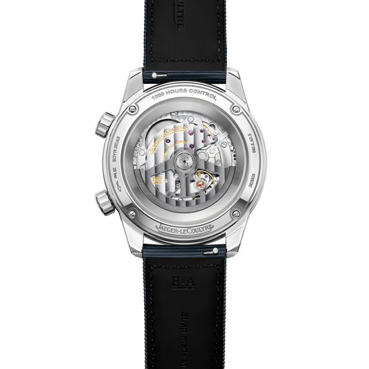 JLC - Polaris Date - 40 MM - Stainless Steel - Blue Sunburst Dial - Blue Canvas Strap - Q9128981