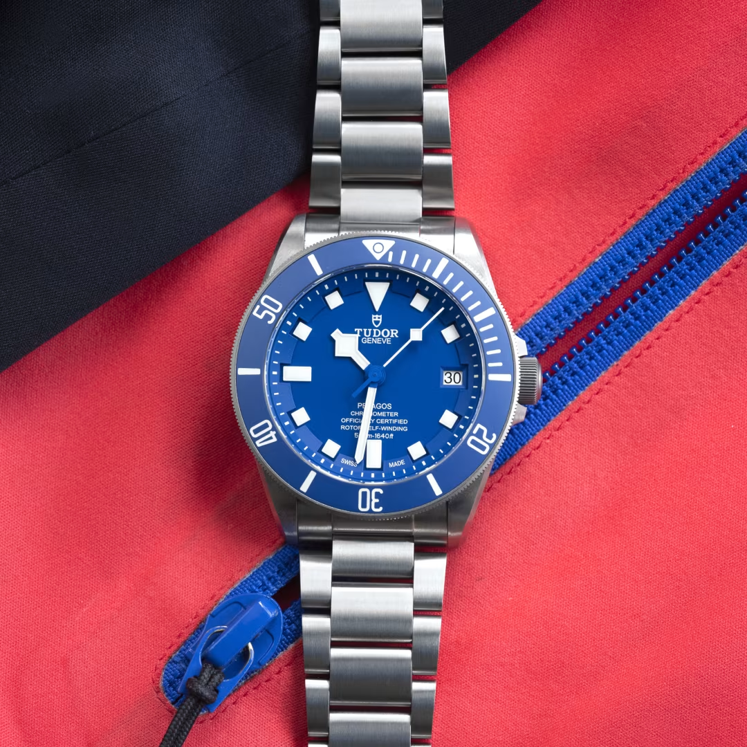 Tudor Pelagos - 42 MM - Titanium & Steel - Blue Dial - M25600TB-0001