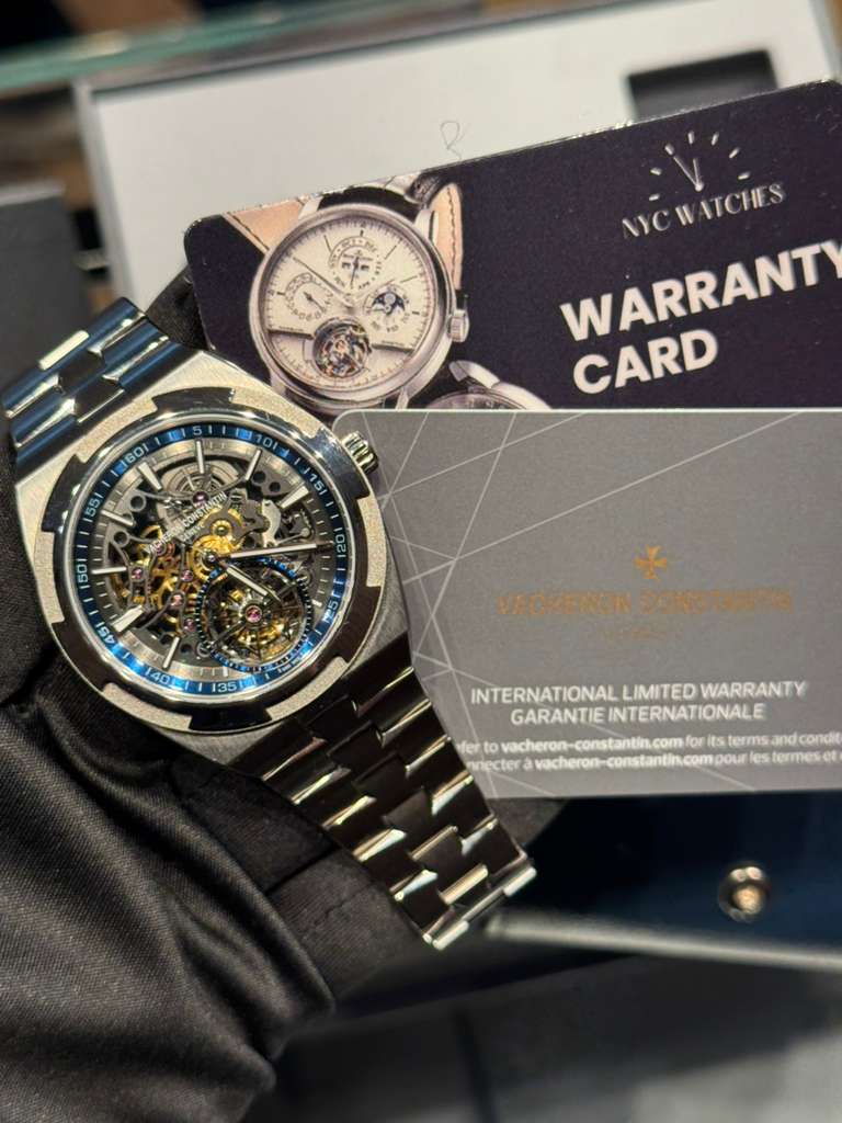 Vacheron Constantin - Overseas Tourbillon - 42.5 MM - Titanium - Skeleton Dial - 6000V/210T-B935