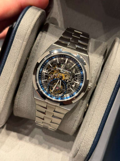 Vacheron Constantin - Overseas Tourbillon - 42.5 MM - Titanium - Skeleton Dial - 6000V/210T-B935