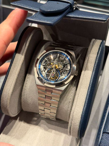 Vacheron Constantin - Overseas Tourbillon - 42.5 MM - Titanium - Skeleton Dial - 6000V/210T-B935