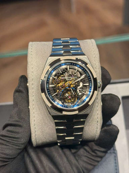 Vacheron Constantin - Overseas Tourbillon - 42.5 MM - Titanium - Skeleton Dial - 6000V/210T-B935
