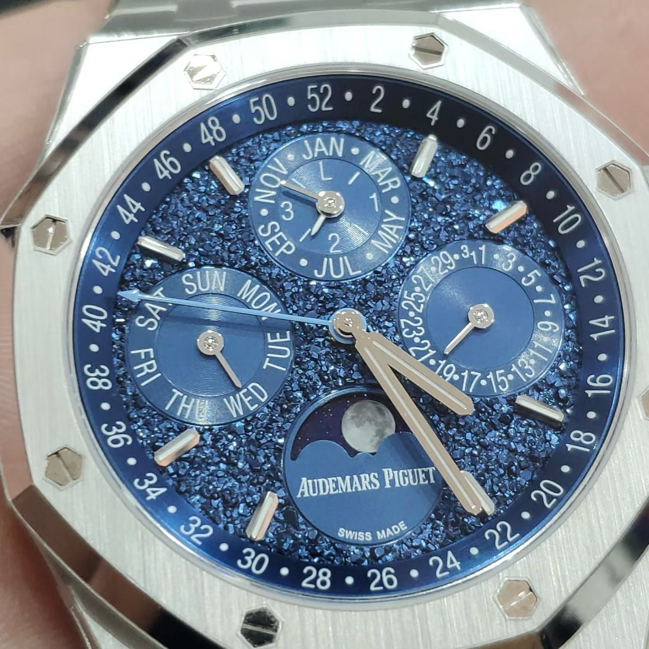 Audemars Piguet - Royal Oak Perpetual Calendar "John Mayer" - 41 MM - White Gold - Limited Edition - 26574BC.OO.1220BC.02