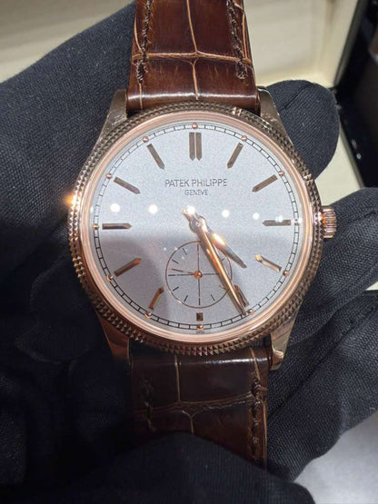 Patek Philippe Calatrava - 39 MM - Rose Gold - 6119R-001