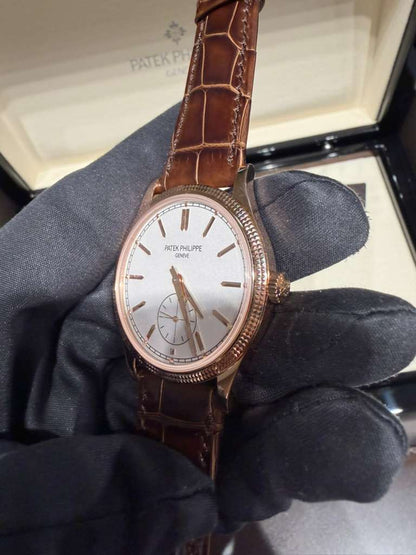 Patek Philippe Calatrava - 39 MM - Rose Gold - 6119R-001