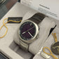 H. Moser & Cie Streamliner Centre Seconds Stainless Steel 40 MM - Purple Haze Dial - 6201-1201