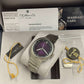H. Moser & Cie Streamliner Centre Seconds Stainless Steel 40 MM - Purple Haze Dial - 6201-1201