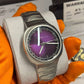 H. Moser & Cie Streamliner Centre Seconds Stainless Steel 40 MM - Purple Haze Dial - 6201-1201