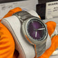 H. Moser & Cie Streamliner Centre Seconds Stainless Steel 40 MM - Purple Haze Dial - 6201-1201