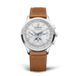 JLC - Master Control Chronograph Calendar - 40 MM - Stainless Steel - Silvered-Gray Dial - Stainless Steel Bracelet - Q4138130