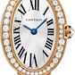 Cartier Baignoire Rose gold 25.30 MM - Rose Gold Bracelet - Diamond Bezel - Silvered Sunray Dial - HPI00499