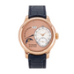 F.P. Journe Classique Octa Lune Rose Gold 42 MM - Blue Leather Strap - Rose Dial - L G 42 A RG nyc watcher nyc watches