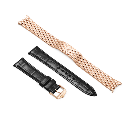 JLC - Rendez-Vous Classic Moon - 34 MM - Pink Gold - Silvered-Gray Guilloché Diamond Dial - Diamond-Set Bezel - Pink Gold Bracelet - Q3572131