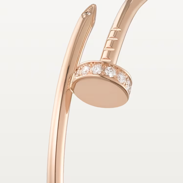 Cartier Juste Un Clou Earrings - Rose Gold - B8301212