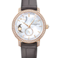 Vacheron Constantin Traditionnelle Pink Gold 36 MM - Black Leather Strap - Diamond Bezel - White Mother-of-Pearl Dial - 83570/000R-9915