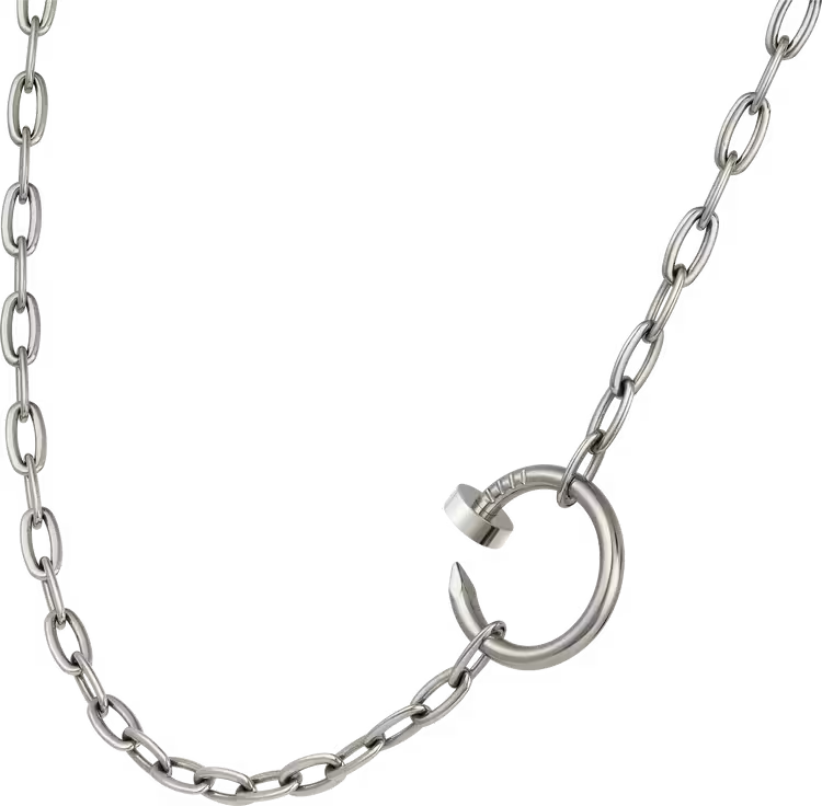 Cartier Juste Un Clou Necklace - White Gold - B7224864