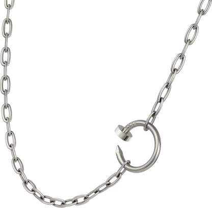 Cartier Juste Un Clou Necklace - White Gold - B7224864
