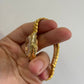 Rolex Datejust - 26 MM - Yellow Gold - President Bracelet - Fluted Bezel - Champagne Diamond Dial - 68178 chdp