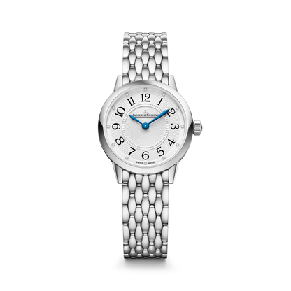 JLC - Rendez-Vous Classic Hour-Minute - 29 MM - Stainless Steel - Silvered-Gray Guilloché Dial - Stainless Steel Bracelet - Q3658110