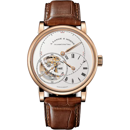 A.Lange & Söhne Richard Lange Tourbillon - 41.9 MM - Rose Gold - Silver Dial - 760.032F  nyc watcher nyc watches